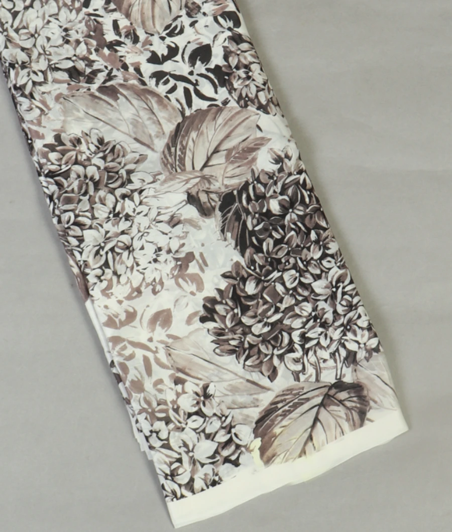 White Satin Crepe Silk Saree T470525-image
