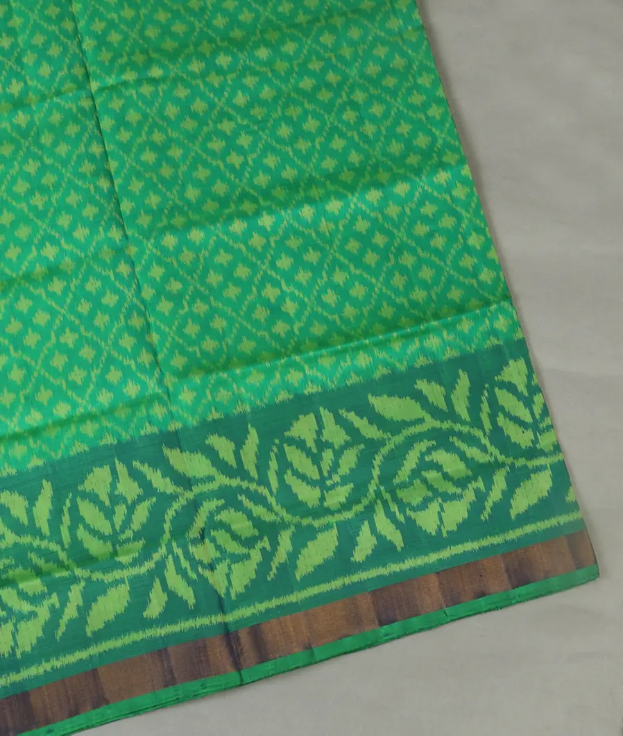 Green Patola Silk Saree T471721-image