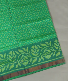 Green Patola Silk Saree T4717211