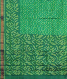 Green Patola Silk Saree T4717214