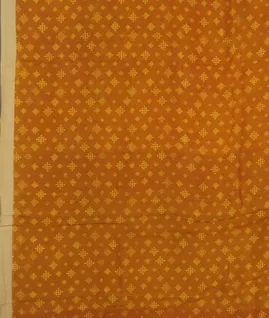 Yellow Kota Cotton Saree T4703053
