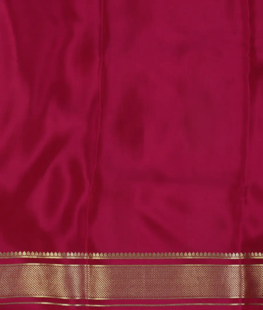 Magenta Mysore Crepe Silk Saree T4713133