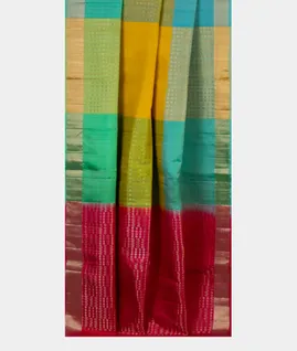 Multicolour Soft Silk Saree T4717552