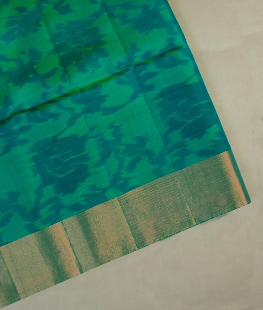Green Soft Silk Saree T472576-image