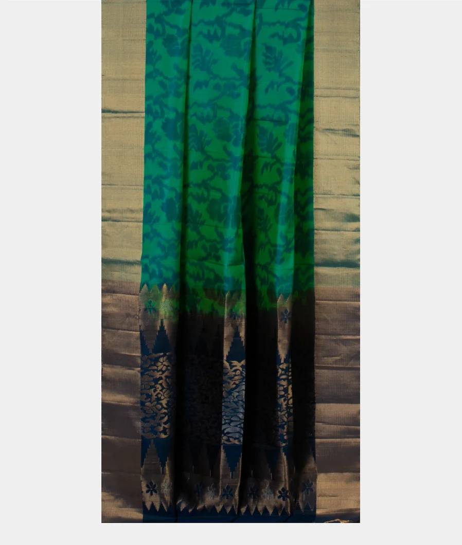 Green Soft Silk Saree T4725762