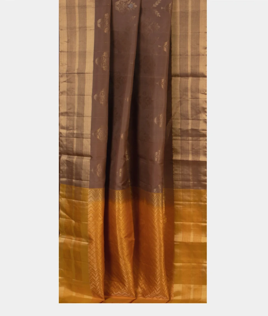 Brown Soft Silk Saree  T4724782