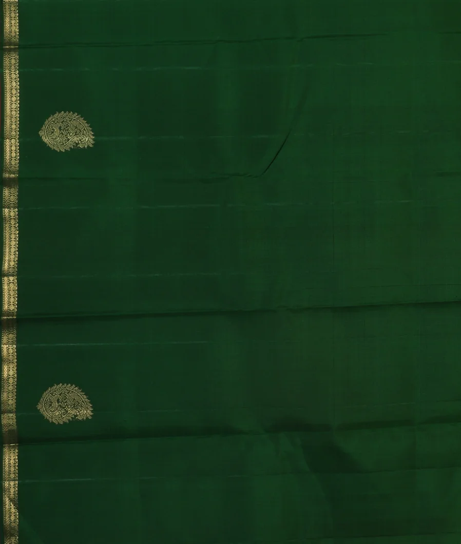 Orangish pink Handwoven Kanjivaram Silk Saree T4278123