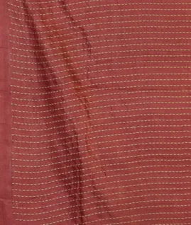 Multicolour Tussar Embroidery Saree T4663743