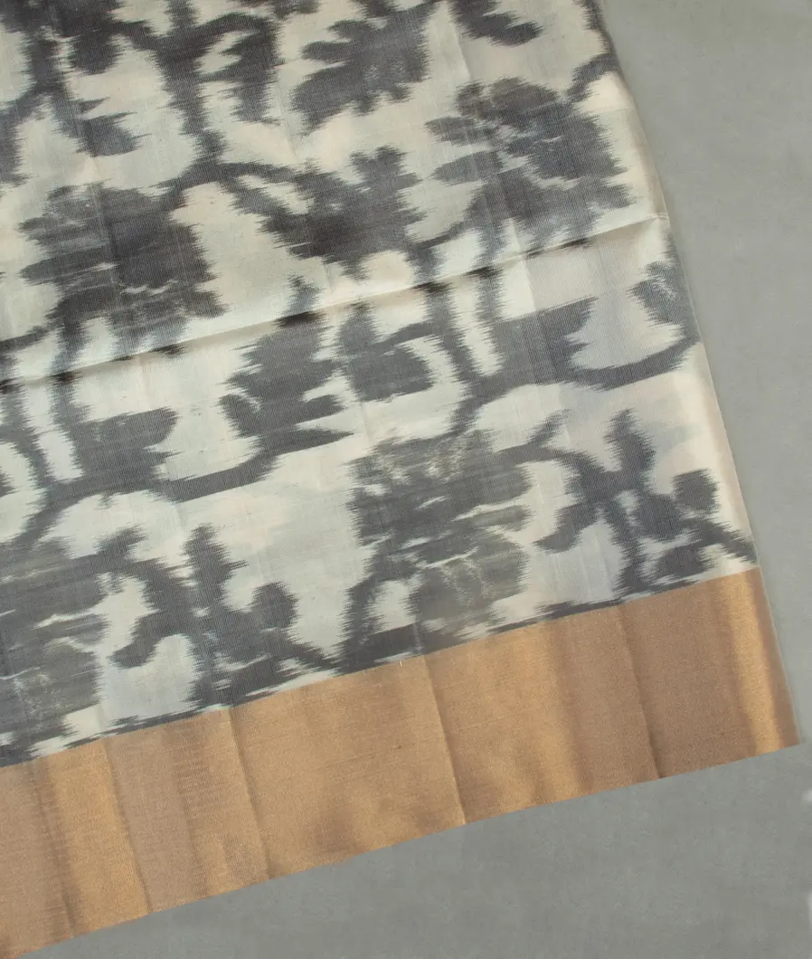 Off - White Soft Silk Saree T472573-image