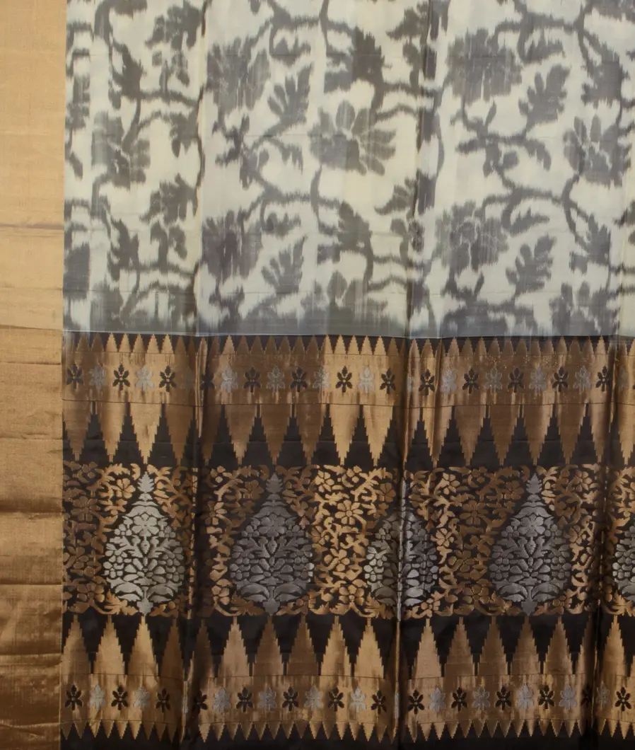 Off - White Soft Silk Saree T4725734