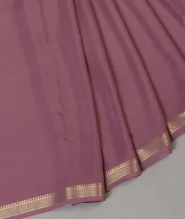 Lavender Mysore Crepe Silk Saree T4739395