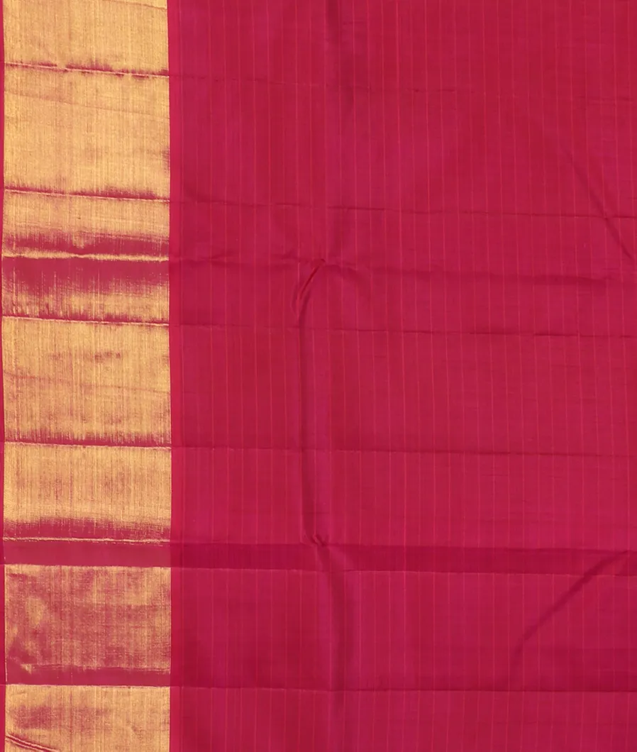 Yellow Handwoven Kanjivaram Silk Saree T4662123