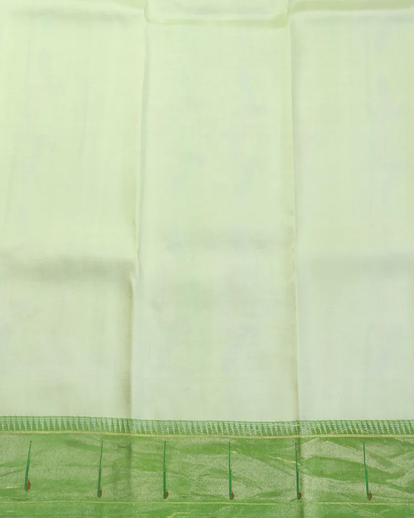 Green Paithani Silk Saree T4628273