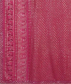PinkGeorgette Silk Embroidery Saree  T4764255