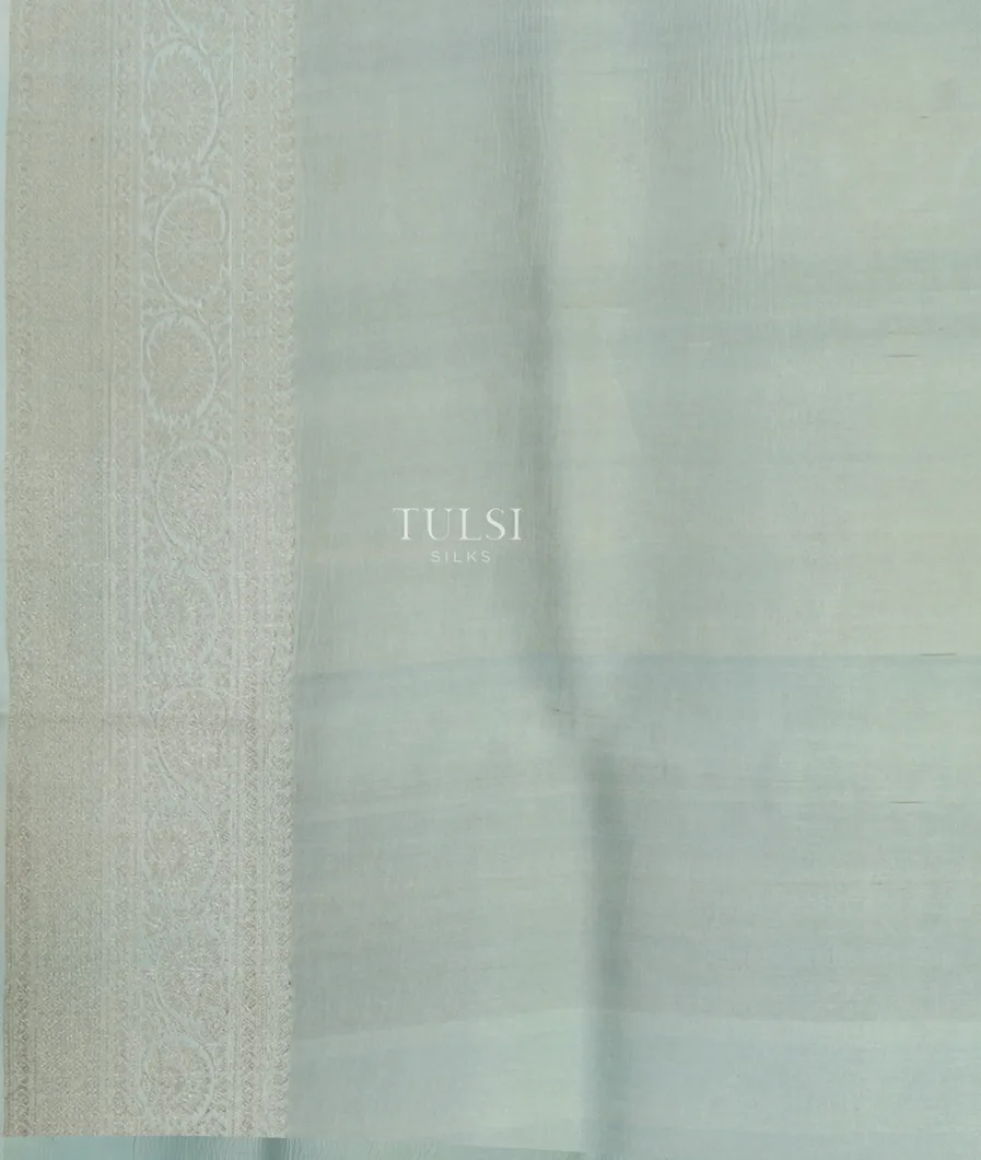 Blue Banaras Kathan Silk Saree T4705603
