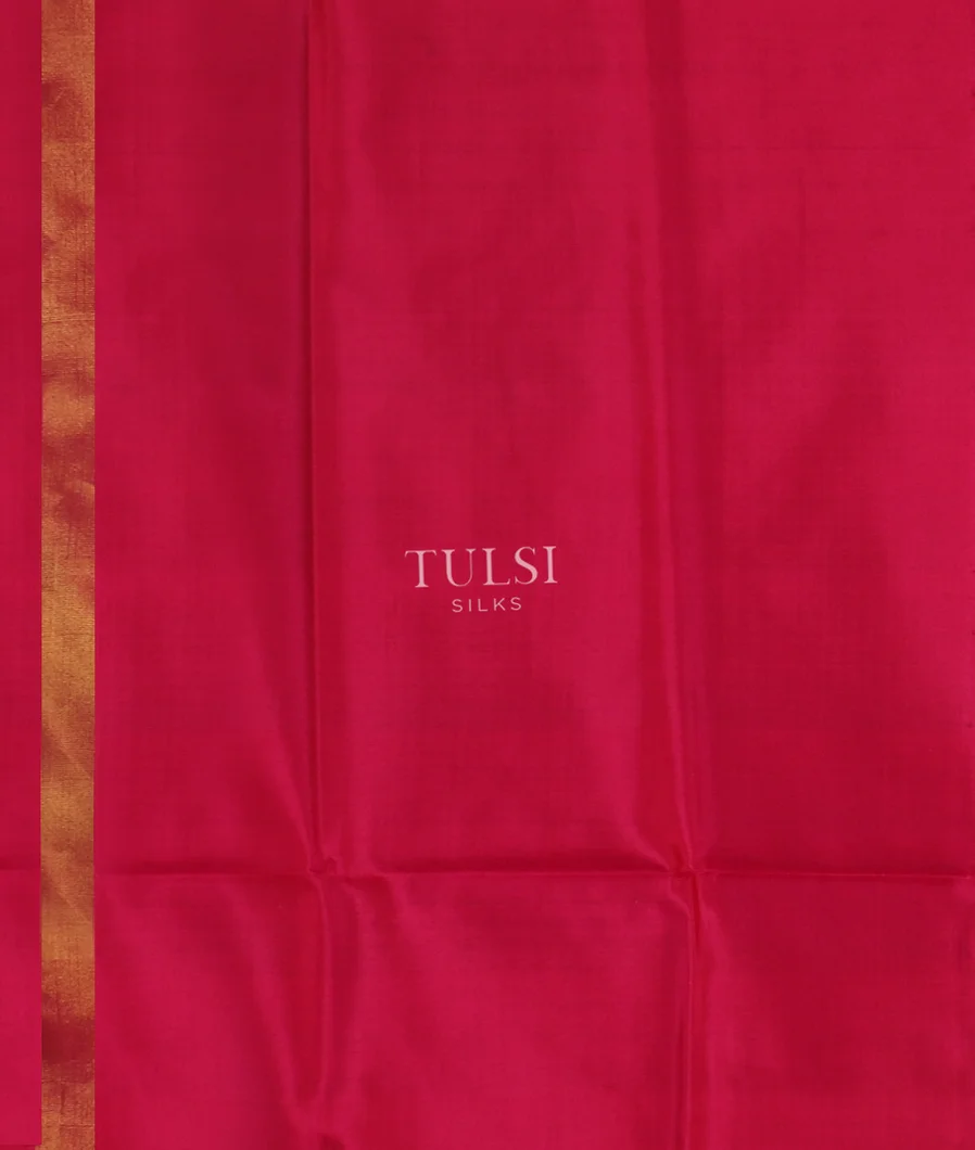 Bluish Green Patola Silk Saree T4557773