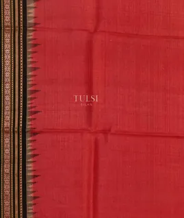 Red Vidarbha Tussar Saree T4699273