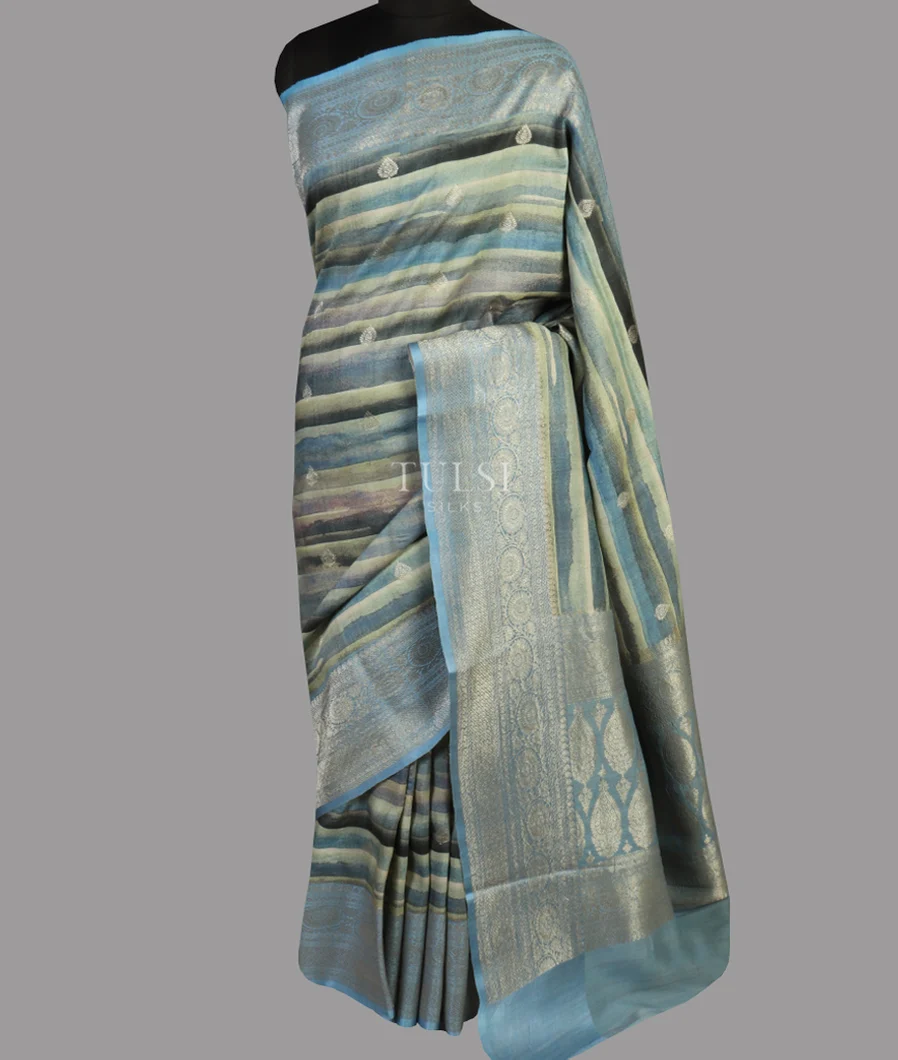 Multicolour Banaras Kathan Silk Saree T4308522