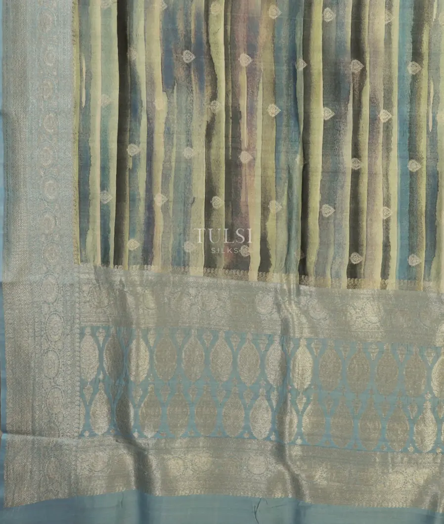 Multicolour Banaras Kathan Silk Saree T4308524