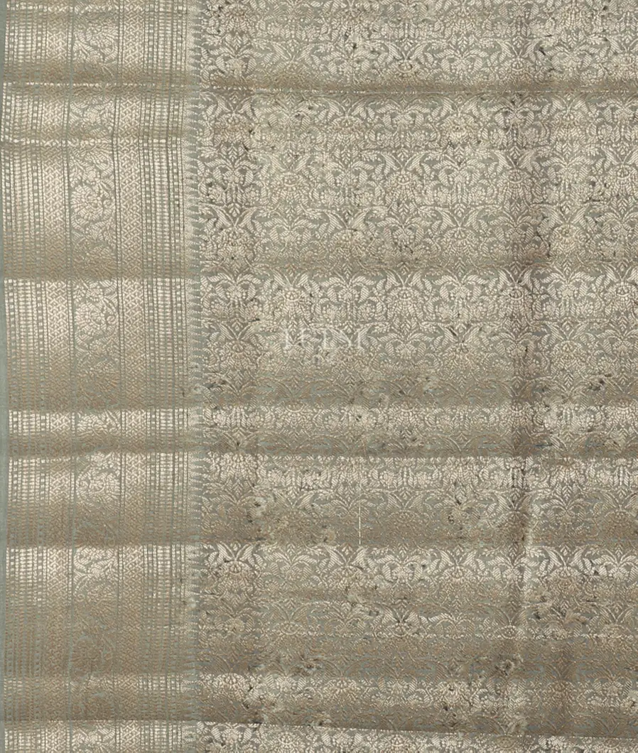 Off - White Chaniya Silk Saree T4720573