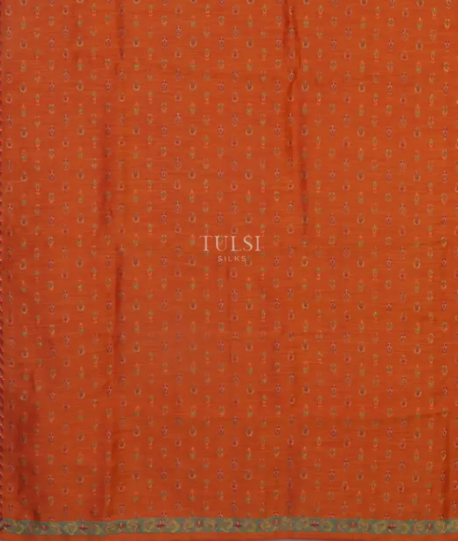 Red Cashmere Kani Silk Saree T4701093