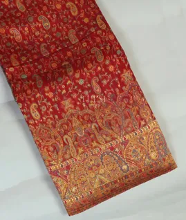 Red Cashmere Kani Silk Saree T4501551