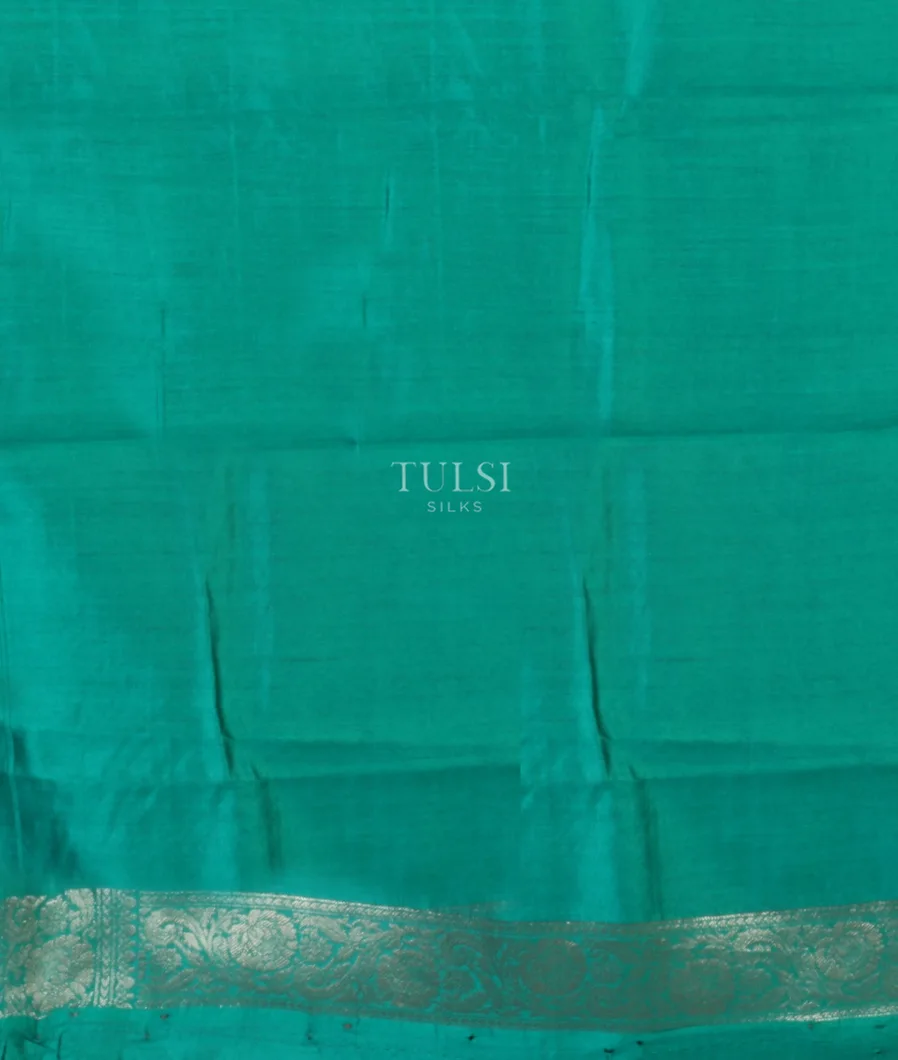 White Chaniya Silk Saree T4681983