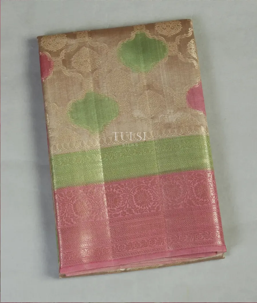 Multicolor Chaniya Silk Saree T467004-image