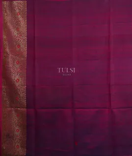 Blue Banaras Tussar Saree T4580953