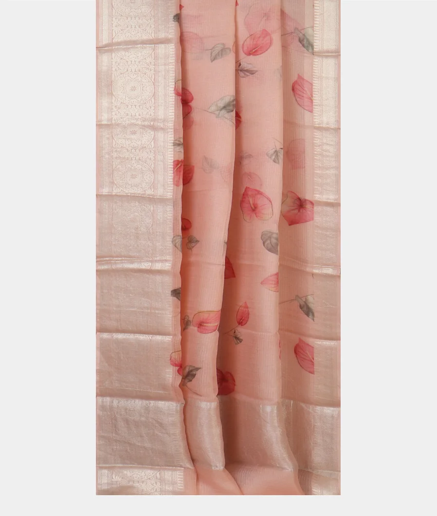 Pink Silk Kota Saree T4768052