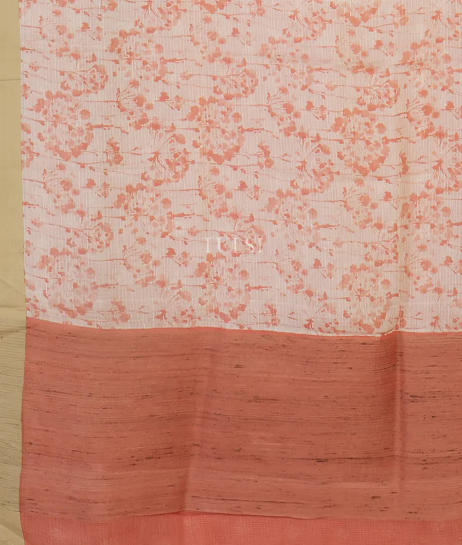 Off - White Kota Cotton Saree T4703314