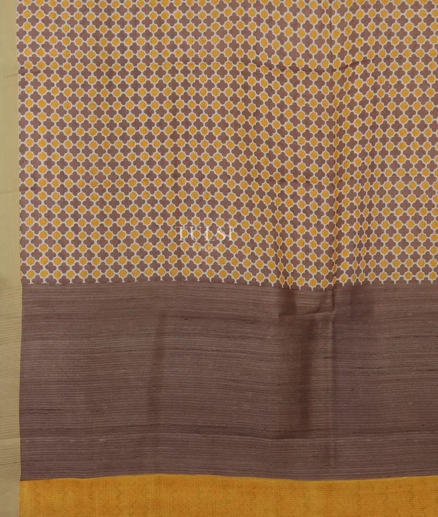 Off -White Kota Cotton Saree T4703874