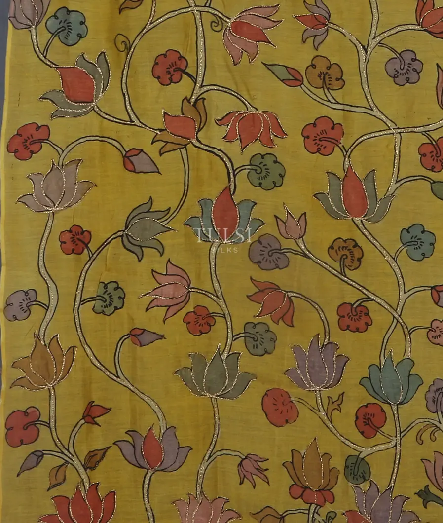 Grey Woven Organza Saree T4762303