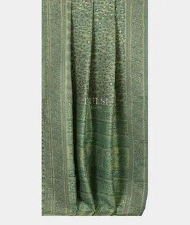 Green Kashmir Kani Silk Saree T4701012