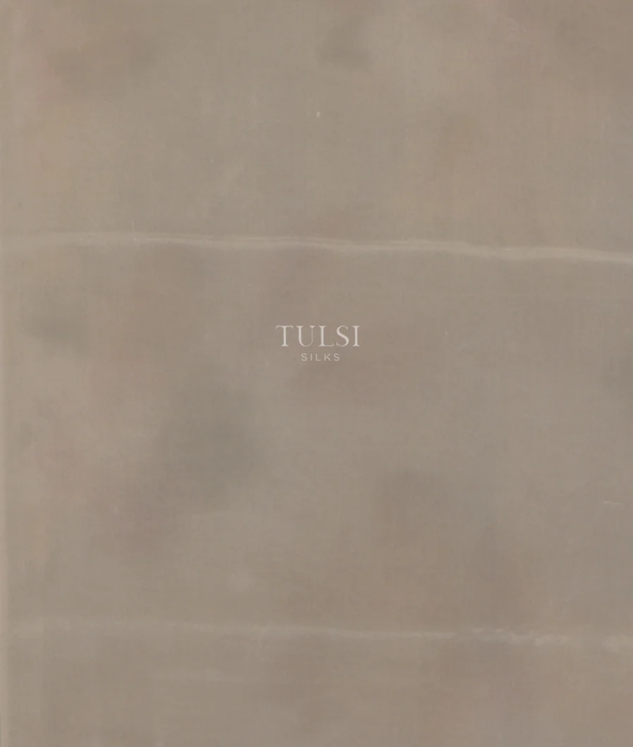 Grey Chiffon Silk Saree T4542363