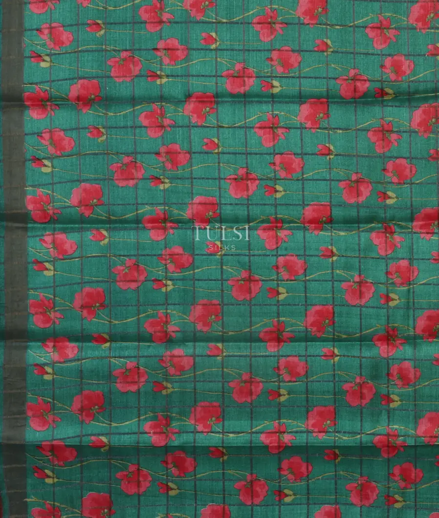 Pink  Woven Tussar Saree T4772903