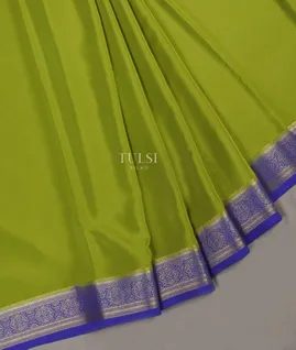 Green Mysore Crepe Silk Saree T3283995