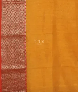 Yellow Chaniya Silk Saree T4780433