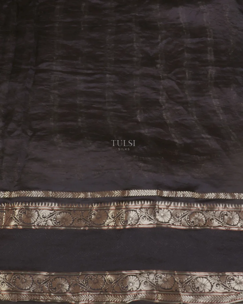 Rust Bandhani Gajji Silk Saree T4773283