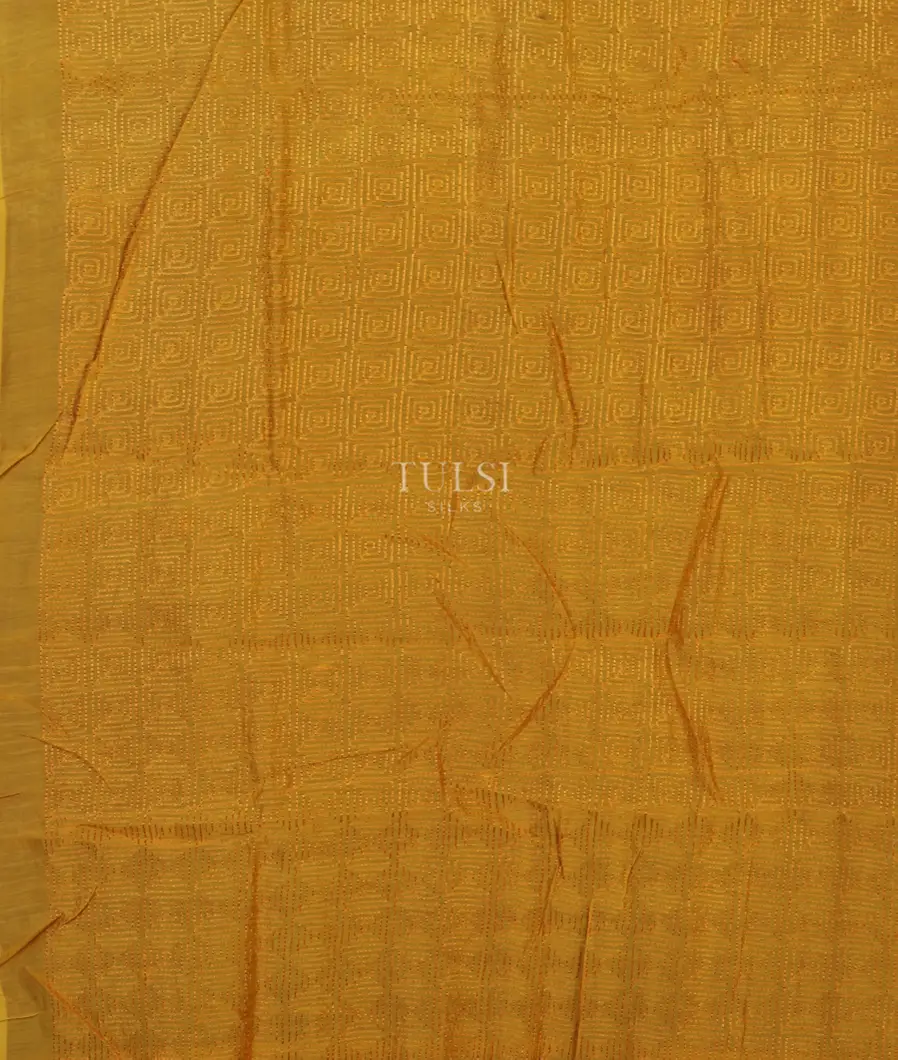 Burgundy Chanderi Cotton Saree T4762975