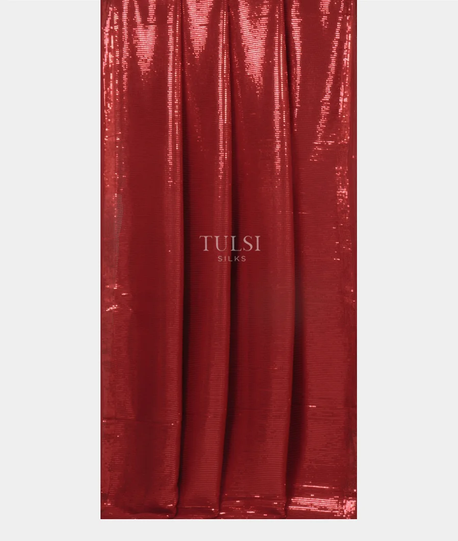 Red Georgette Silk Embroidery Saree T4471082