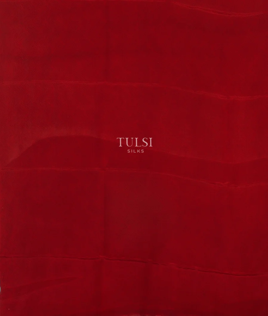 Red Georgette Silk Saree T4736713