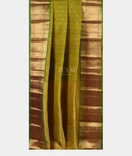 Mehndri Green Soft Silk Saree T4728302