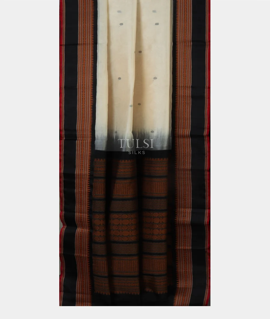 White Silk Cotton Saree T4790722