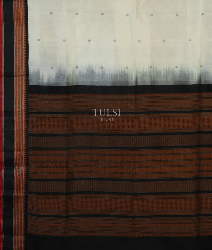 White Silk Cotton Saree T4790724