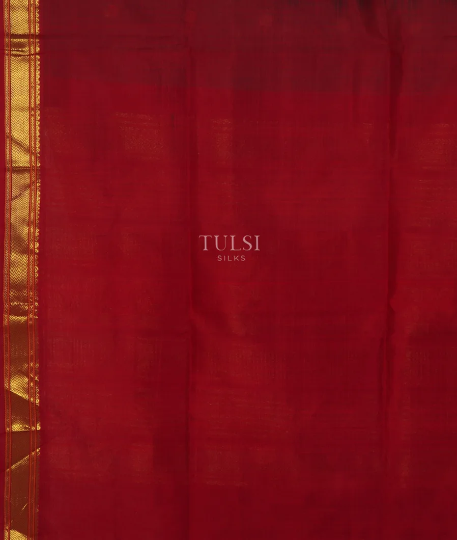 Peacock Blue Silk Cotton Saree T4790903