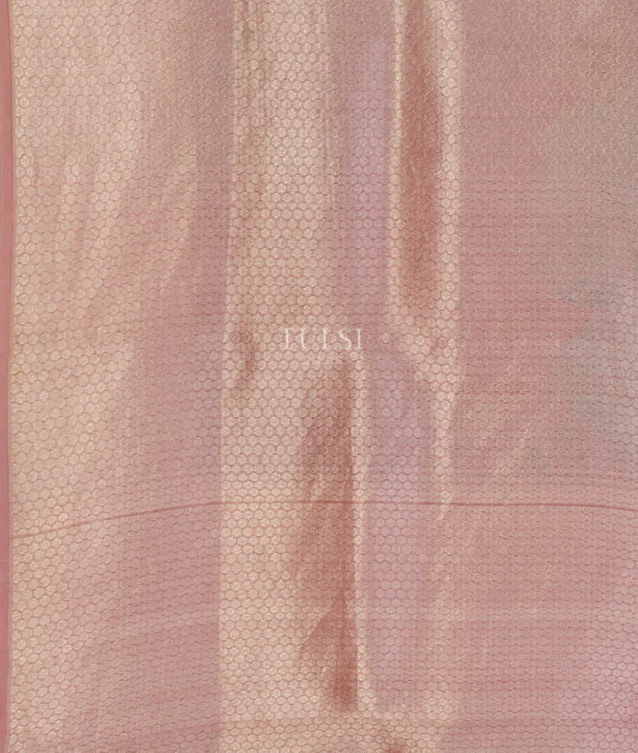 Pink Kora Organza Printed Saree T4768293