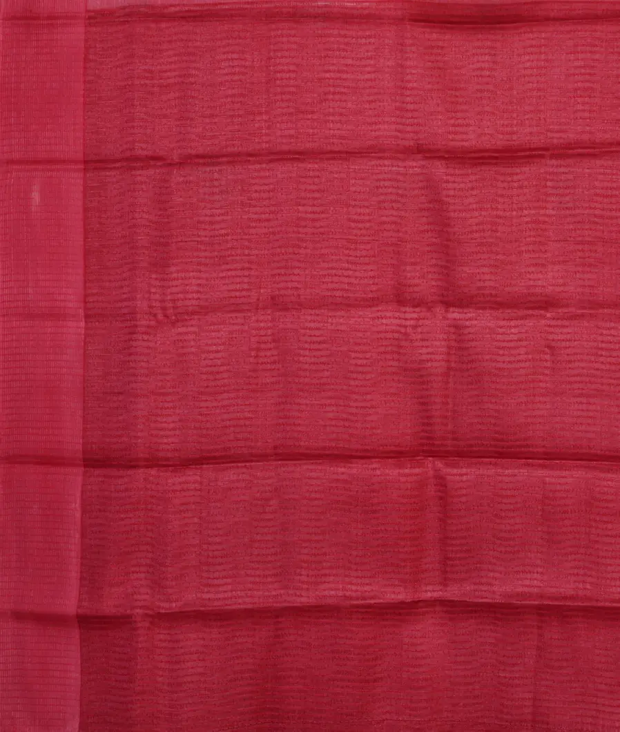 Pink Tussar Printed Saree T4620433