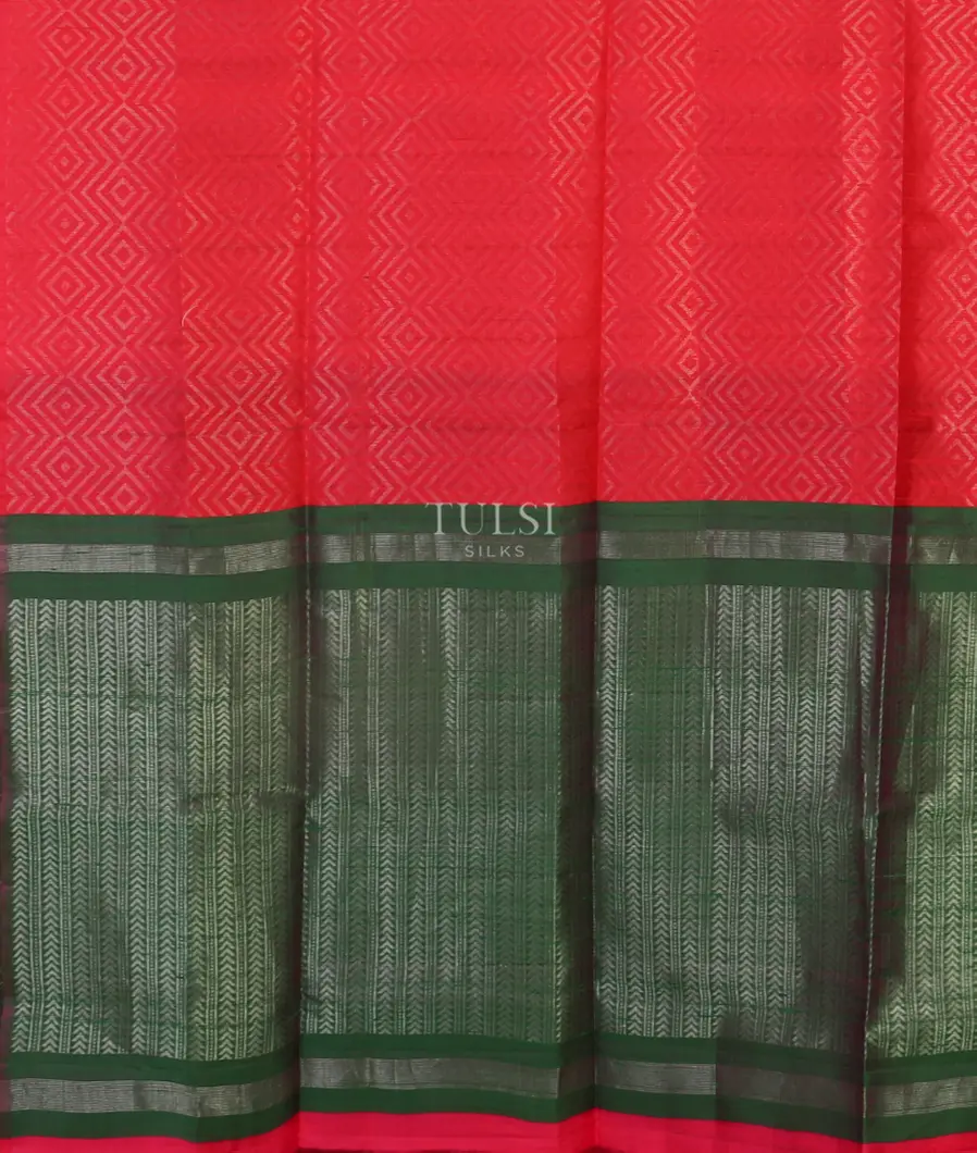 Pink Woven Raw Silk Saree T4723924