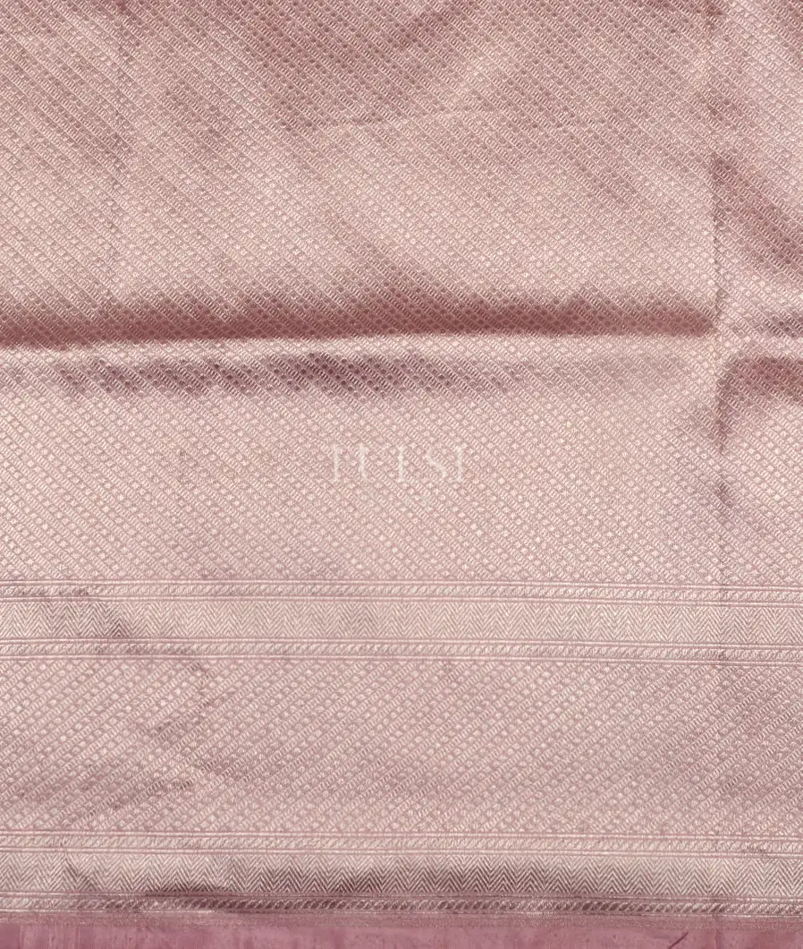 Lavender Banaras Silk Saree T4813513